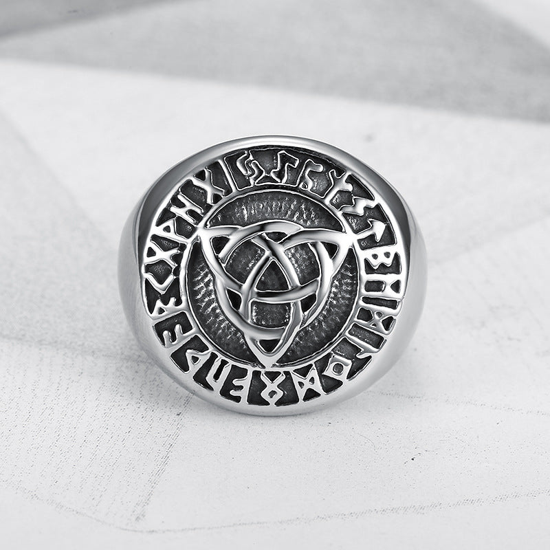 Goth Style Celtic Rune Ring | GothReal