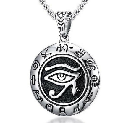 Goth Style Eye Of Horus Pendant | GothReal