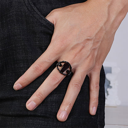 Gothic Vampire Coffin Ring Rings - GOTH-REAL